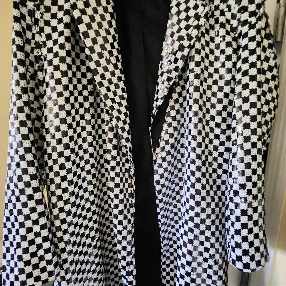 Sequins blazer dress - Picture 3 of 4